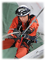 本田消防副士長の写真